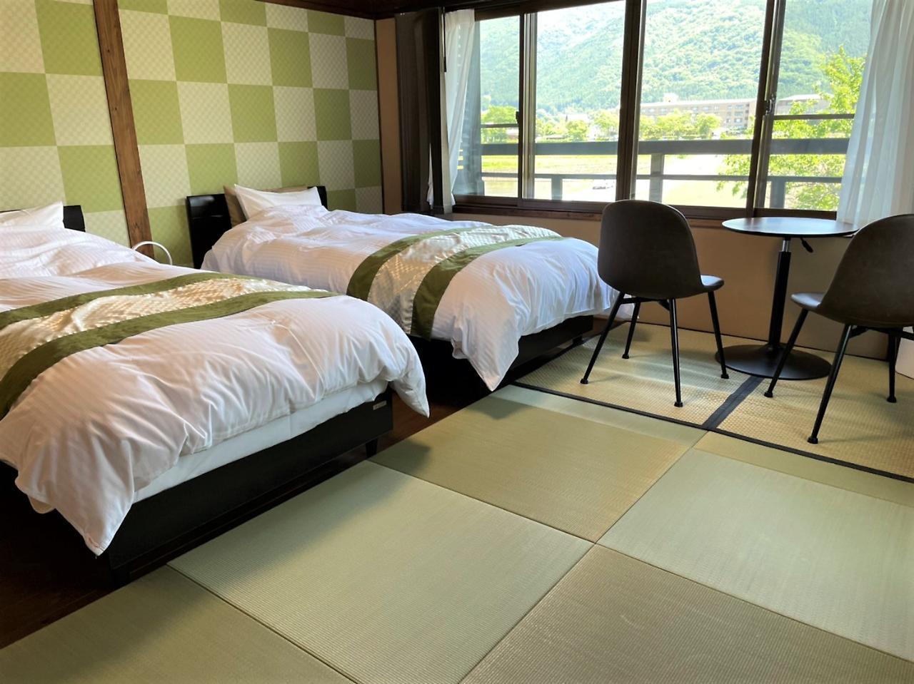Hotel Sanso Tanaka Yufu Exterior foto